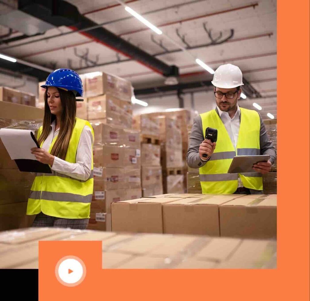 Professional packers and movers team handling boxes safely in warehouse for secure household and office relocation services in India.